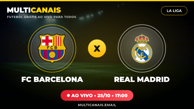 Banner FC Barcelona x Real Madrid