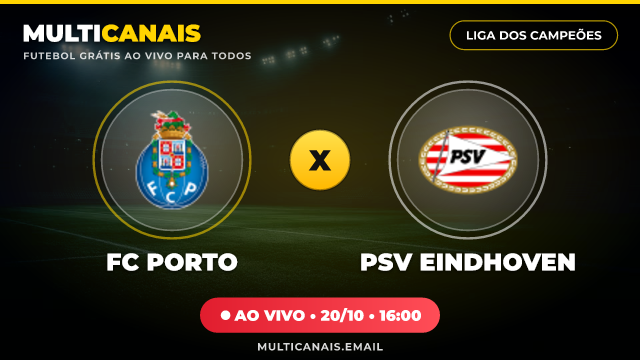Banner FC Porto x PSV Eindhoven