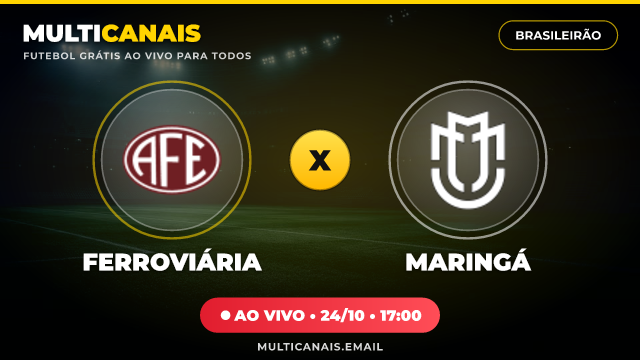 Banner Ferroviária x Maringá