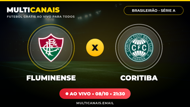 Banner Fluminense x Coritiba