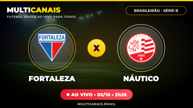 Banner Fortaleza x Náutico