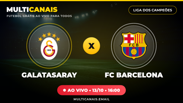 Banner Galatasaray x FC Barcelona