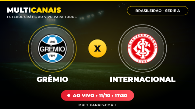 Banner Grêmio x Internacional