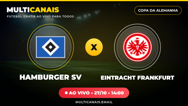 Banner Hamburger SV x Eintracht Frankfurt