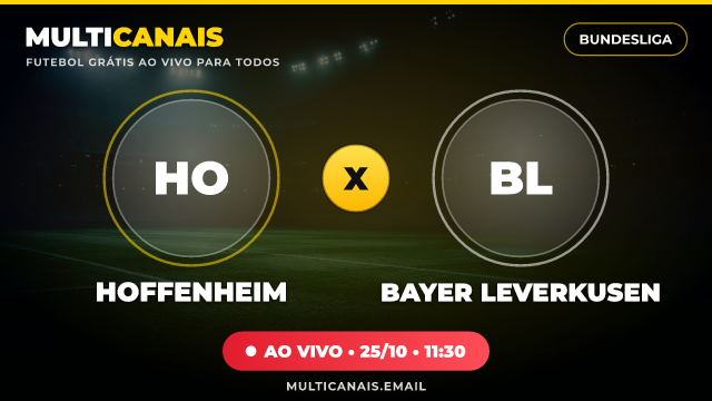 Banner Hoffenheim x Bayer Leverkusen