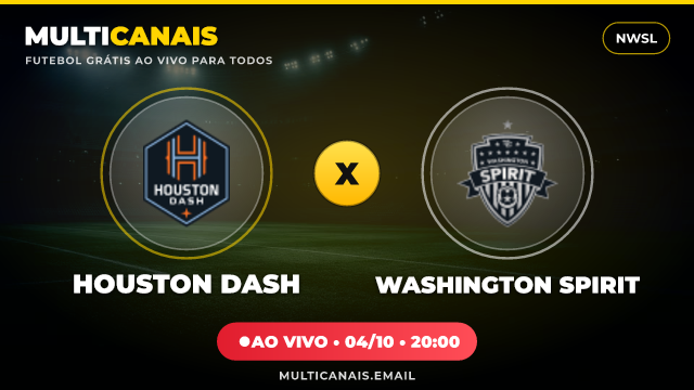 Banner Houston Dash x Washington Spirit