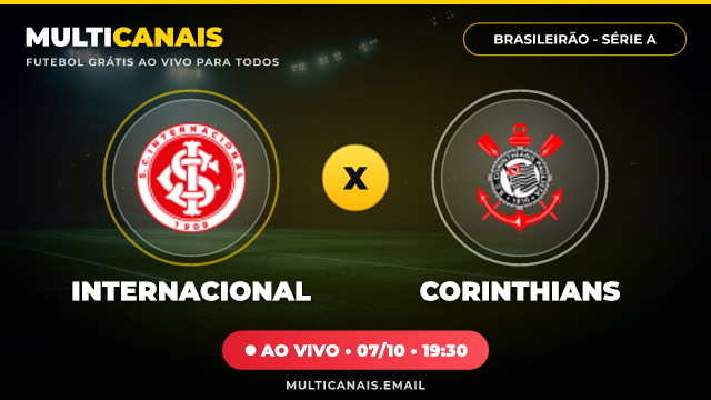 Banner Internacional x Corinthians