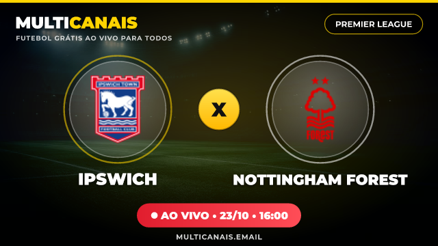 Banner Ipswich x Nottingham Forest