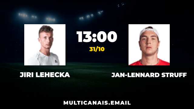 Assistir Jiri Lehecka x Jan-Lennard Struff Ao Vivo Online 31/10/2026