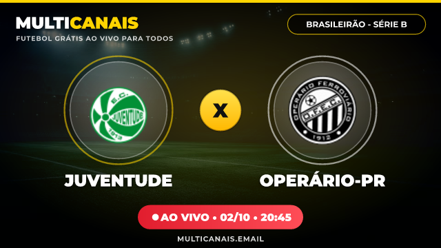 Banner Juventude x Operário-PR