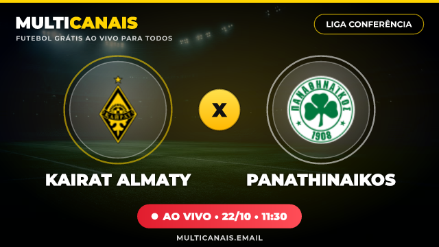 Banner Kairat Almaty x Panathinaikos