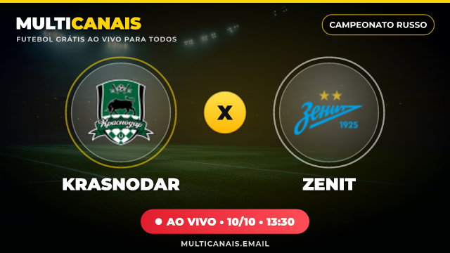 Banner Krasnodar x Zenit