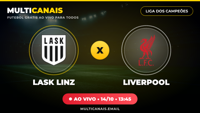 Banner LASK Linz x Liverpool