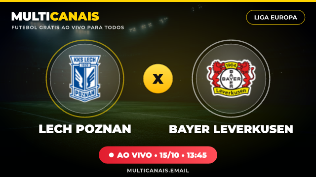 Banner Lech Poznan x Bayer Leverkusen