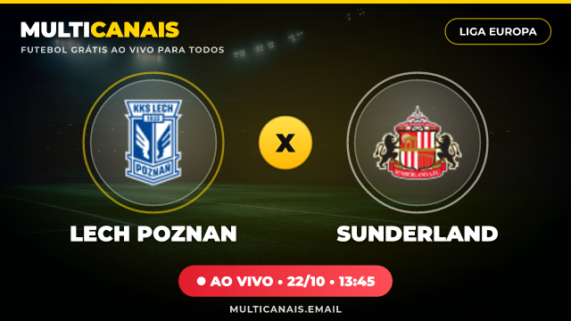 Banner Lech Poznan x Sunderland