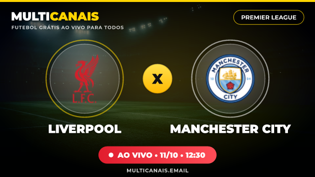 Banner Liverpool x Manchester City