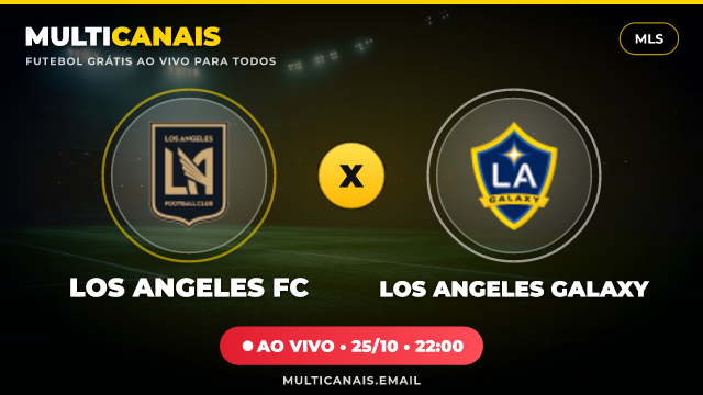 Banner Los Angeles FC x Los Angeles Galaxy