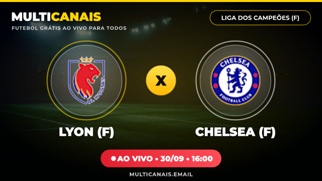 Banner Lyon (F) x Chelsea (F)