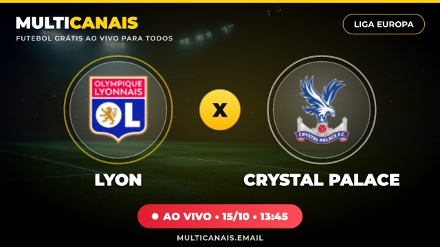 Banner Lyon x Crystal Palace