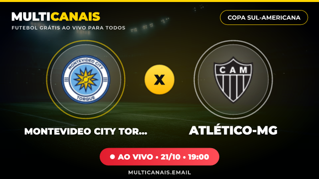 Banner Montevideo City Torque x Atlético-MG