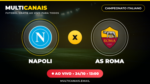 Banner Napoli x AS Roma