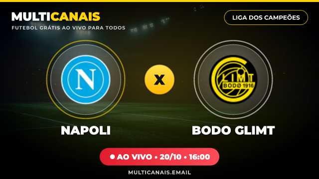 Banner Napoli x Bodo Glimt