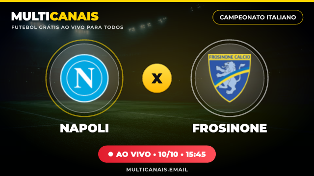 Banner Napoli x Frosinone