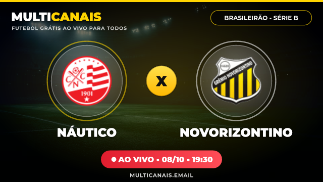 Banner Náutico x Novorizontino