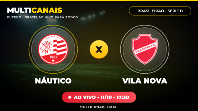 Banner Náutico x Vila Nova