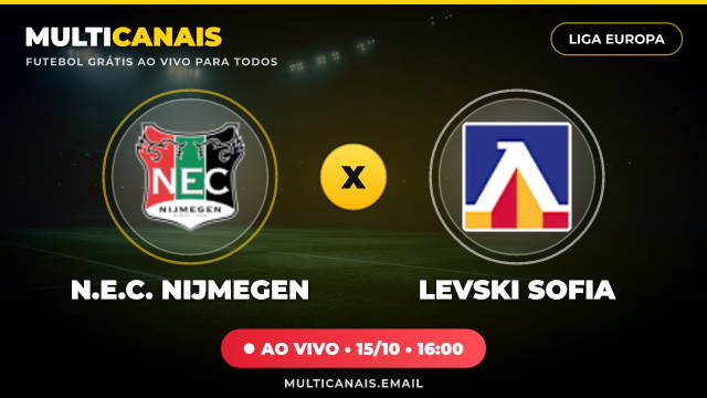 Banner N.E.C. Nijmegen x Levski Sofia