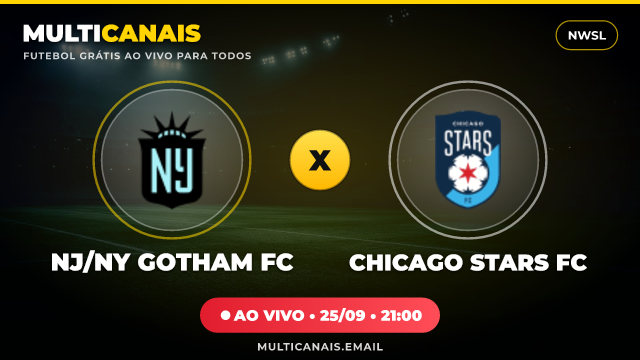 Banner NJ/NY Gotham FC x Chicago Stars FC