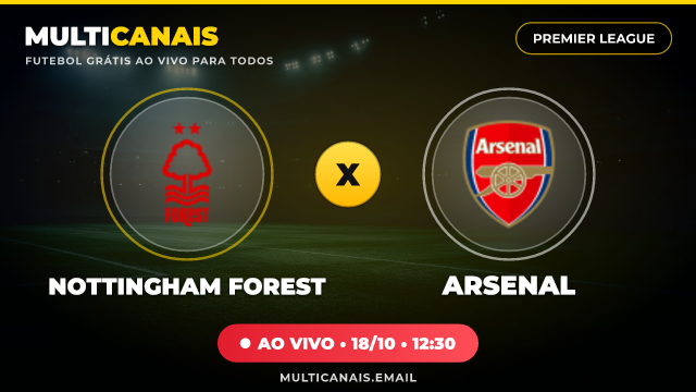 Banner Nottingham Forest x Arsenal
