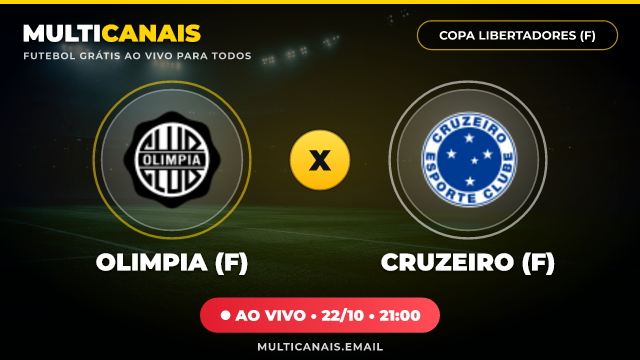 Banner Olimpia (F) x Cruzeiro (F)