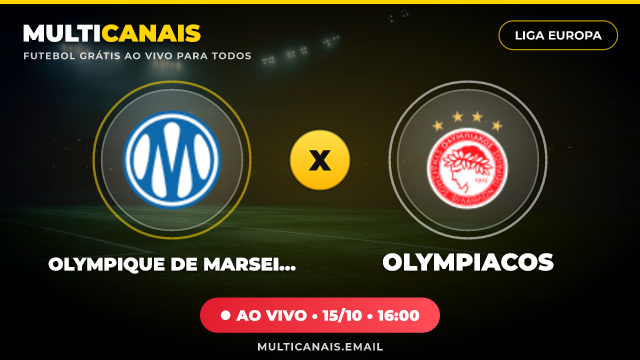Banner Olympique de Marseille x Olympiacos