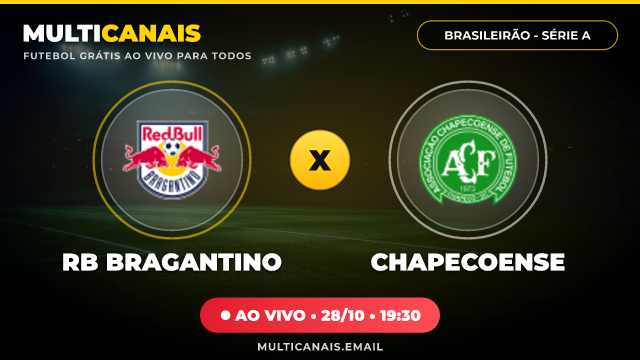 Banner RB Bragantino x Chapecoense