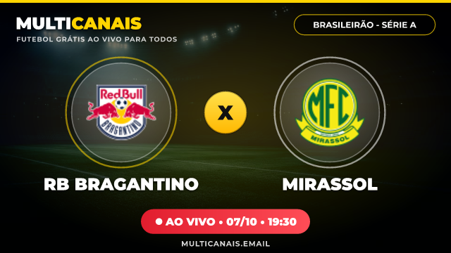 Banner RB Bragantino x Mirassol