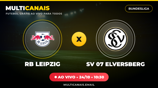 Banner RB Leipzig x SV 07 Elversberg