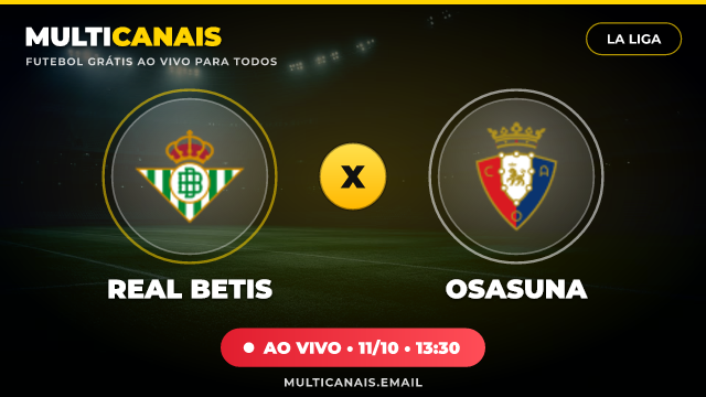 Banner Real Betis x Osasuna