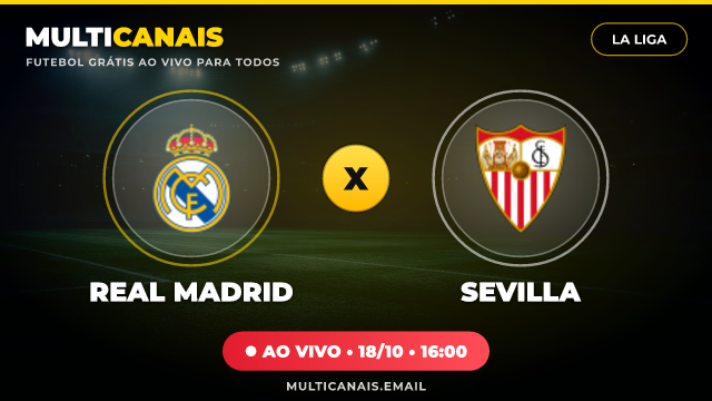Banner Real Madrid x Sevilla