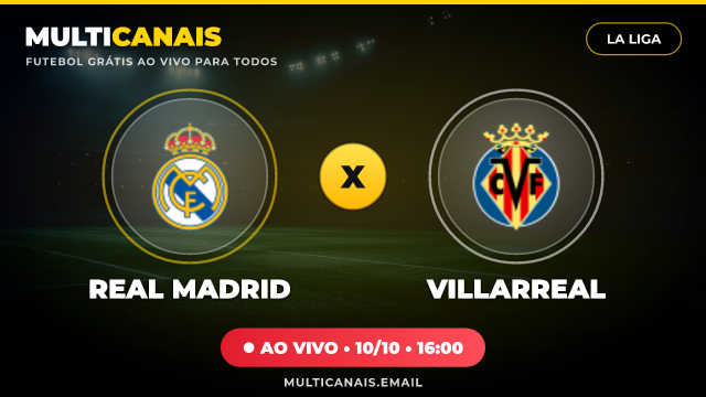 Banner Real Madrid x Villarreal