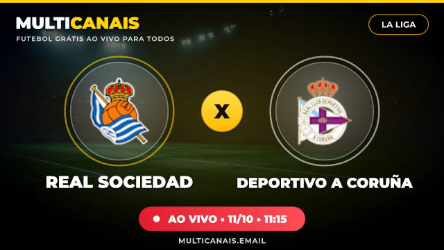 Banner Real Sociedad x Deportivo A Coruña