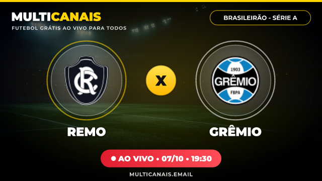 Banner Remo x Grêmio