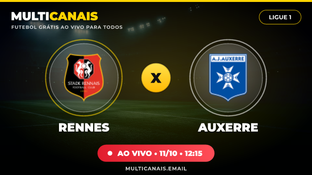 Banner Rennes x Auxerre