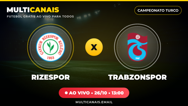 Banner Rizespor x Trabzonspor