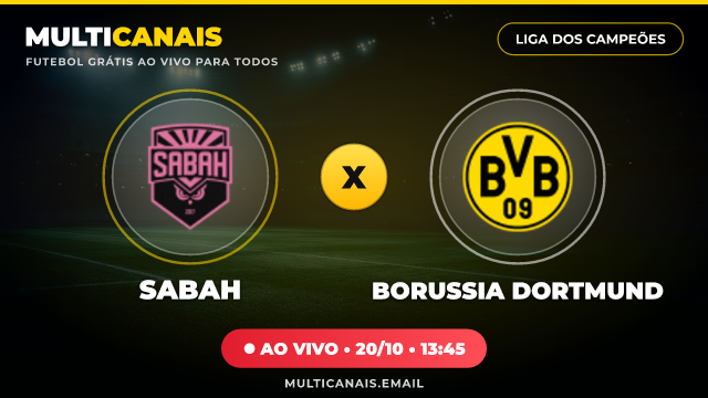Banner Sabah x Borussia Dortmund