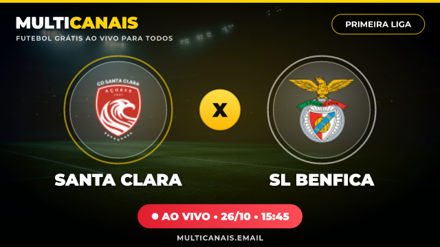 Banner Santa Clara x SL Benfica