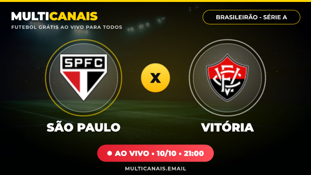 Banner São Paulo x Vitória