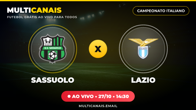 Banner Sassuolo x Lazio