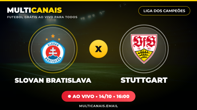 Banner Slovan Bratislava x Stuttgart
