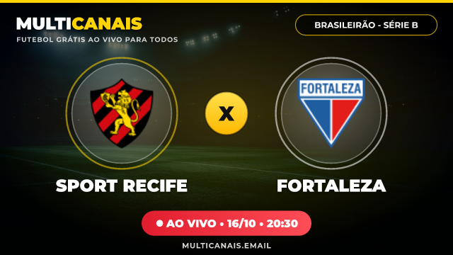 Banner Sport Recife x Fortaleza